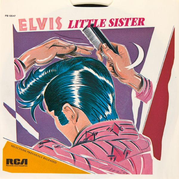 Elvis Presley "Little Sister" 45 